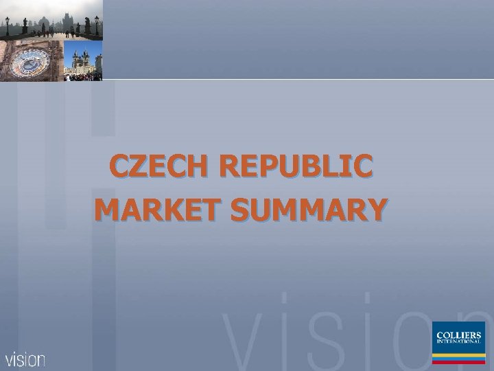 CZECH REPUBLIC MARKET SUMMARY 