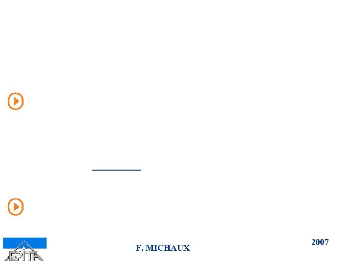 F. MICHAUX 2007 