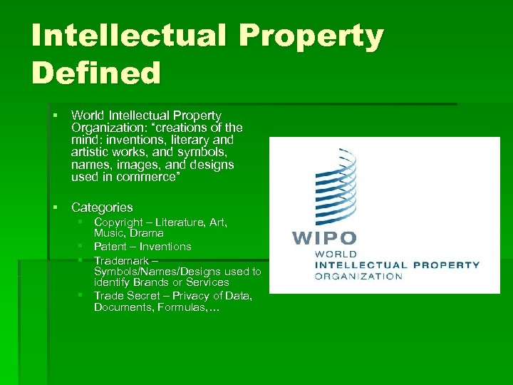intellectual property definition
