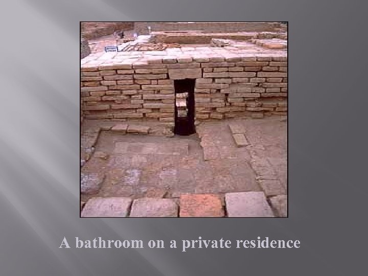 A bathroom on a private residence 