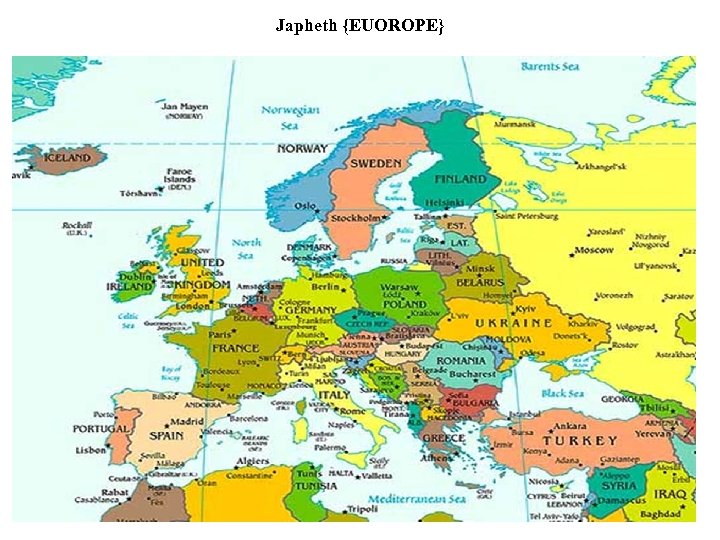 Japheth {EUOROPE} 9 