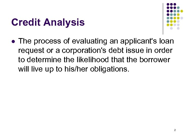 Credit Analysis Bond Ratings Distress Forecast and Financial