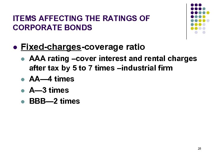 Credit Analysis Bond Ratings Distress Forecast And Financial