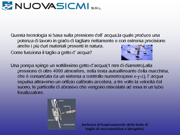 Questa tecnologia si basa sulla pressione dell’ acqua, la quale produce una potenza di
