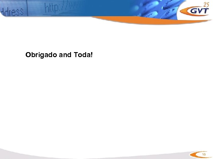 Obrigado and Toda! 18 