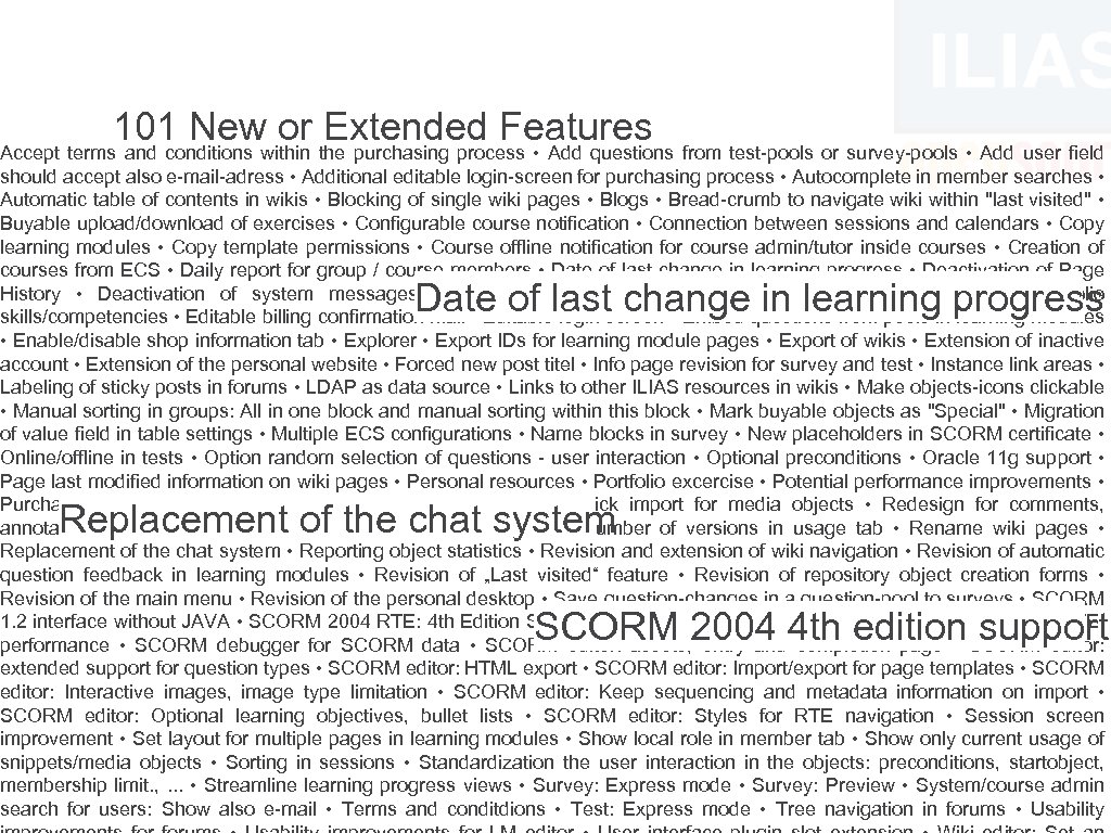 101 Newwithin the purchasing process • Add questions from test-pools or survey-pools • Add