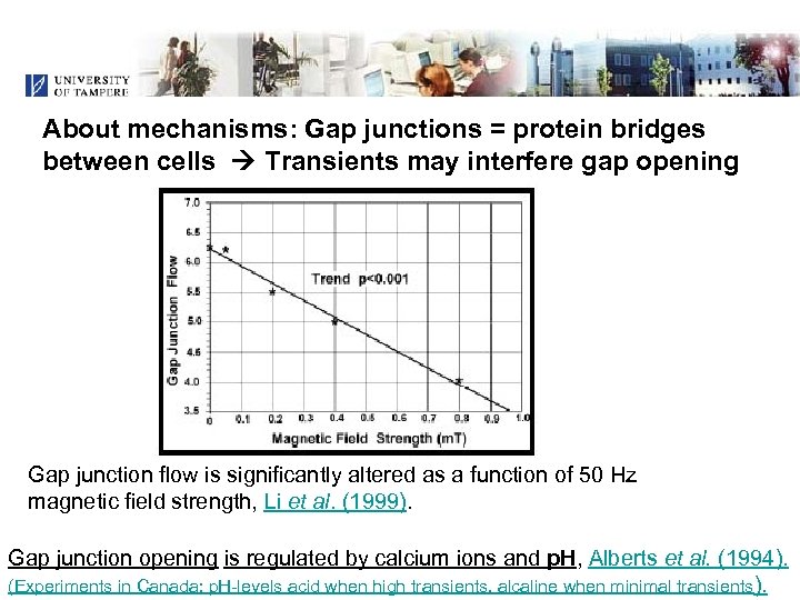 About mechanisms: Gap junctions = protein bridges between cells Transients may interfere gap opening