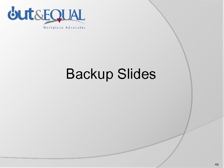 Backup Slides 49 