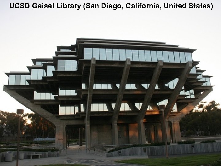 UCSD Geisel Library (San Diego, California, United States) 