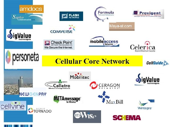 The Israeli Export & International Cooperation Institute Cellular Core Network 