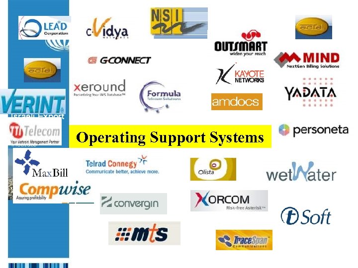 The Israeli Export & International Cooperation Institute Operating Support Systems 