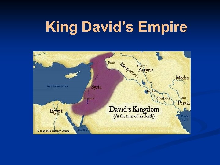 King David’s Empire 