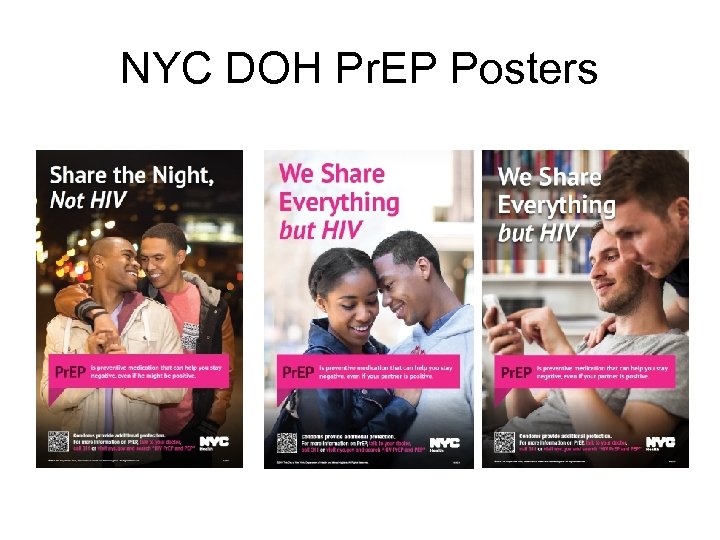 NYC DOH Pr. EP Posters 