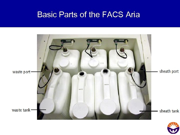 Basic Parts of the FACS Aria 