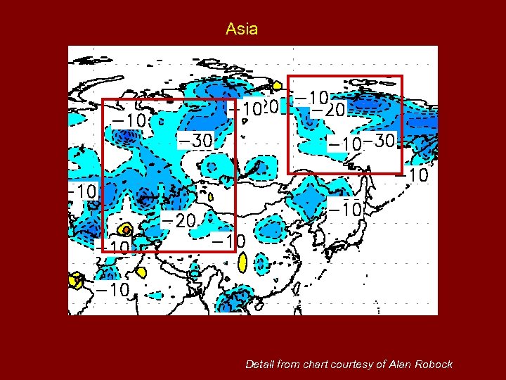 Asia Detail from chart courtesy of Alan Robock 