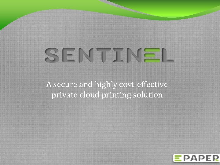 secure cloud printing