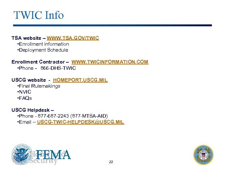 Fy 2008 Port Security Grant Program United States