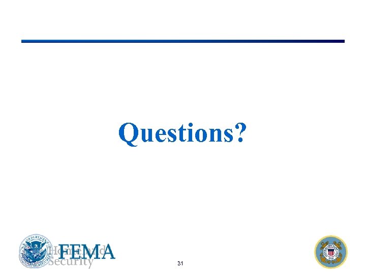 Questions? 31 Port Security Grant Program Teleconference 5/18/05 