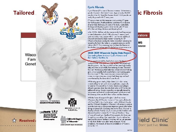 Type-2 Translational Research Tailored Approach to Genetic Counseling for Cystic Fibrosis Newborn Screening: A