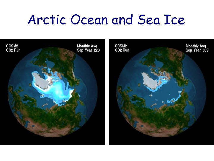 Arctic Ocean and Sea Ice 