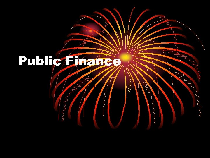 Public Finance 