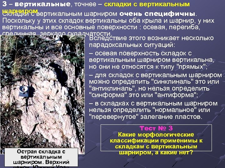 3 – вертикальные, точнее – складки с вертикальным шарниром Складки с вертикальным шарниром очень