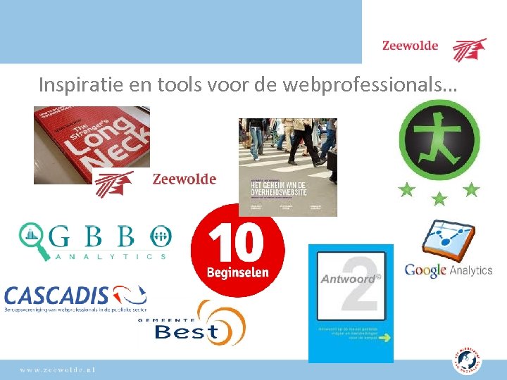 Inspiratie en tools voor de webprofessionals… 