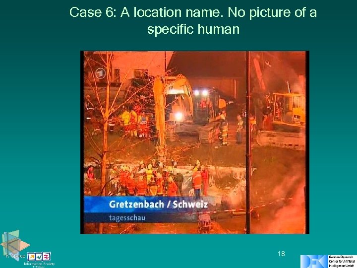 Case 6: A location name. No picture of a specific human 18 