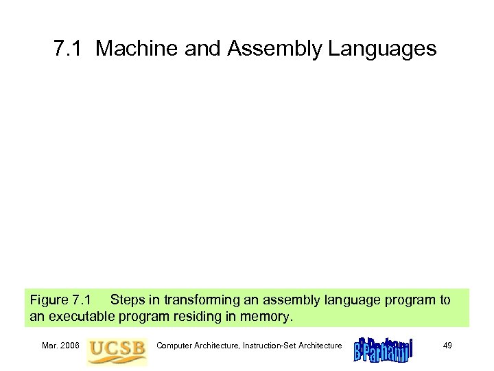7. 1 Machine and Assembly Languages Figure 7. 1 Steps in transforming an assembly