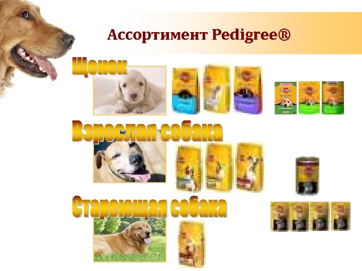 Ассортимент Pedigree® 