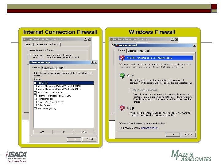 Internet Connection Firewall Windows Firewall 