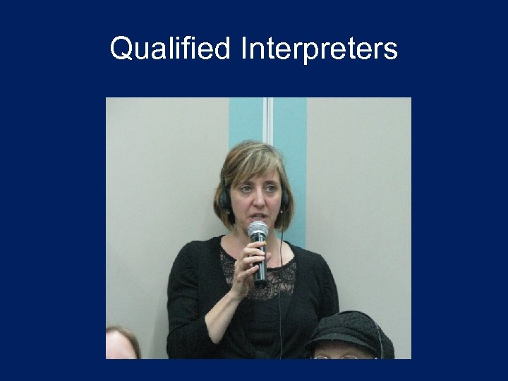 Qualified Interpreters 