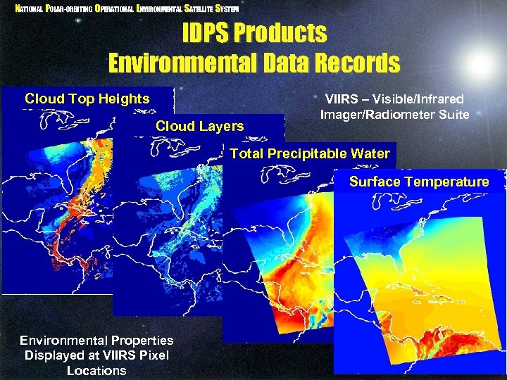 NATIONAL POLAR-ORBITING OPERATIONAL ENVIRONMENTAL SATELLITE SYSTEM IDPS Products Environmental Data Records Cloud Top Heights
