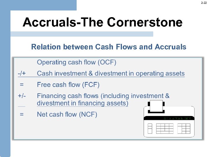 2 -22 Accruals-The Cornerstone Relation between Cash Flows and Accruals 