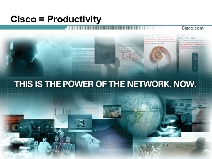 Cisco = Productivity CM 4. 0 AR/NDA © 2004, Cisco Systems, Inc. All rights