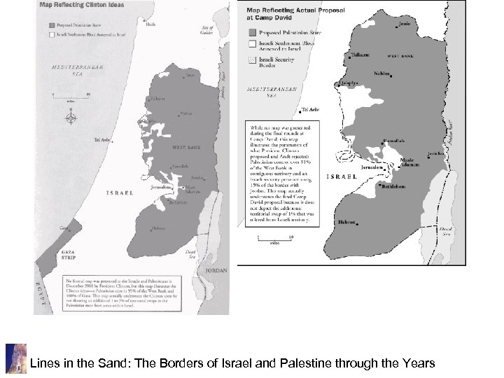 Lines in the Sand: The Borders of Israel and Palestine through the Years 