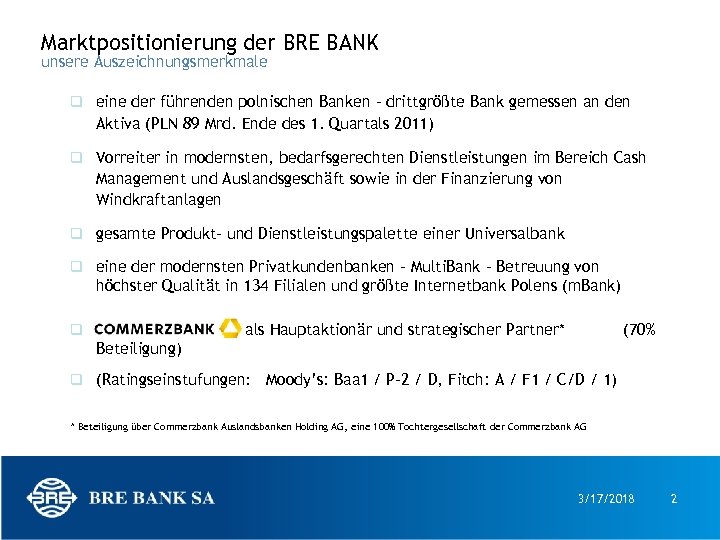 Windparkfinanzierung Marktpositionierung Der Bre Bank Unsere Auszeichnungsmerkmale