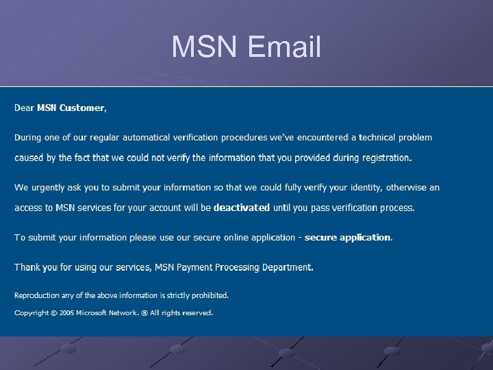 MSN Email 