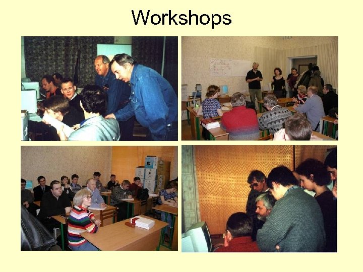 Workshops 