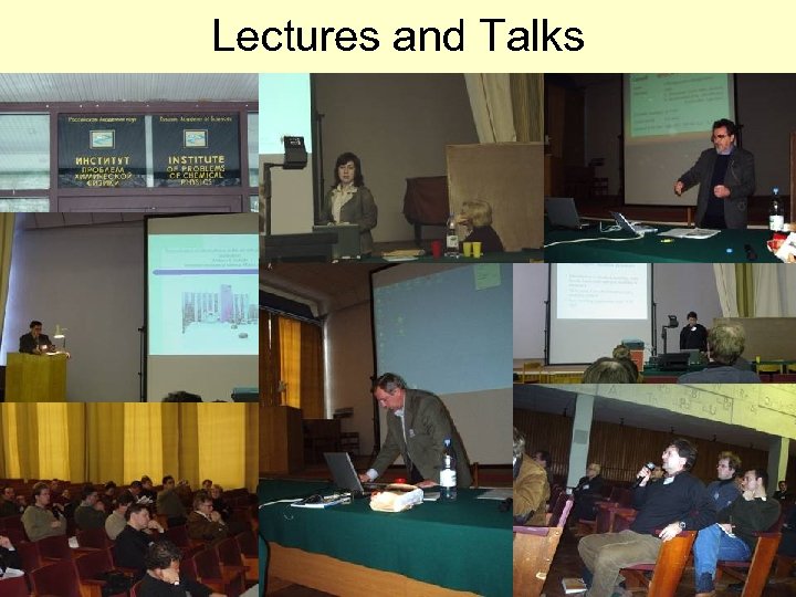 Lectures and Talks 