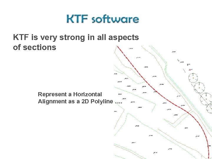 KTF is very strong in all aspects of sections Represent a Horizontal Alignment as