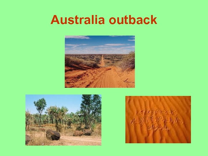 Australia outback 