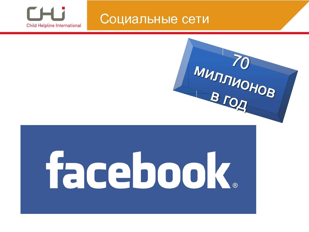 Социальные сети 70 мил лион ов в год 