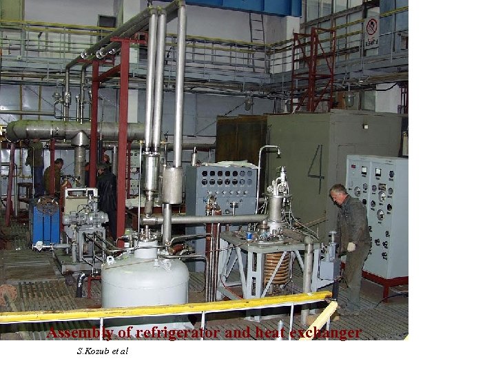 Assembly of refrigerator and heat exchanger S. Kozub et al 