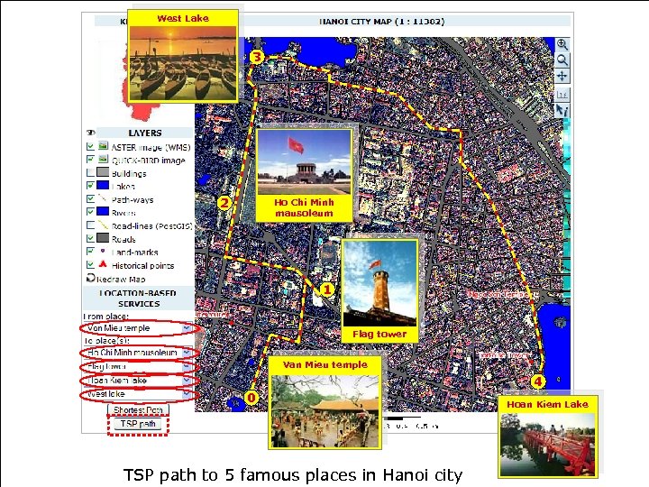 West Lake 3 2 Ho Chi Minh mausoleum 1 Flag tower Van Mieu temple