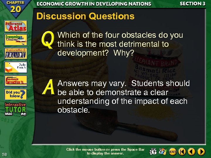 Discussion Questions Which of the four obstacles do you think is the most detrimental