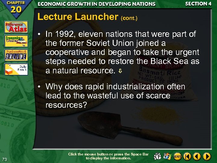 Lecture Launcher (cont. ) • In 1992, eleven nations that were part of the