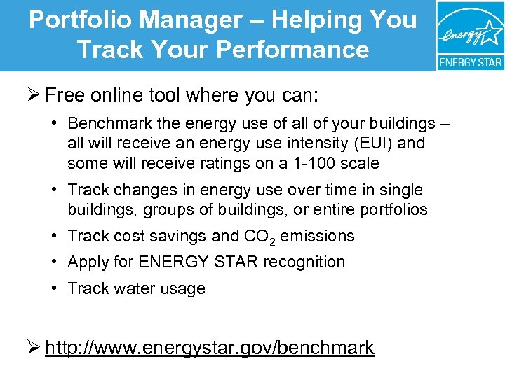 Portfolio Manager – Helping You Track Your Performance Ø Free online tool where you