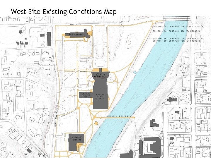 West Site Existing Conditions Map 