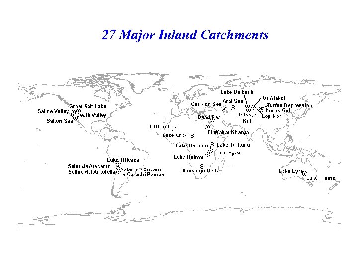 27 Major Inland Catchments 